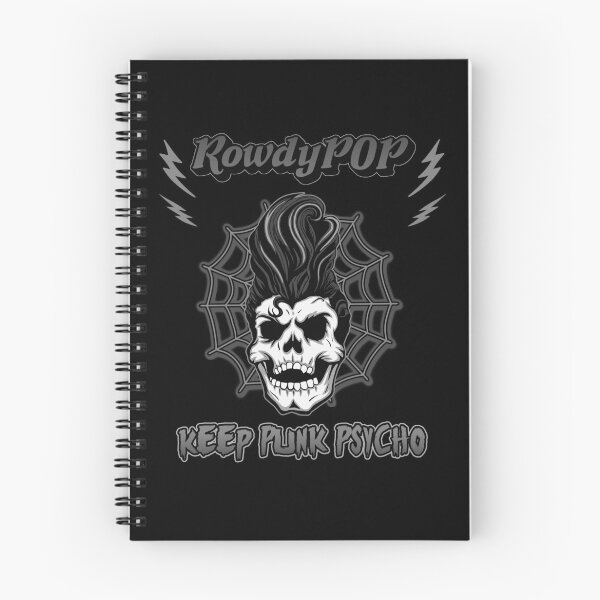 Item preview, Keep Punk Psycho Black and White Variant designed and sold by RowdyPop.
