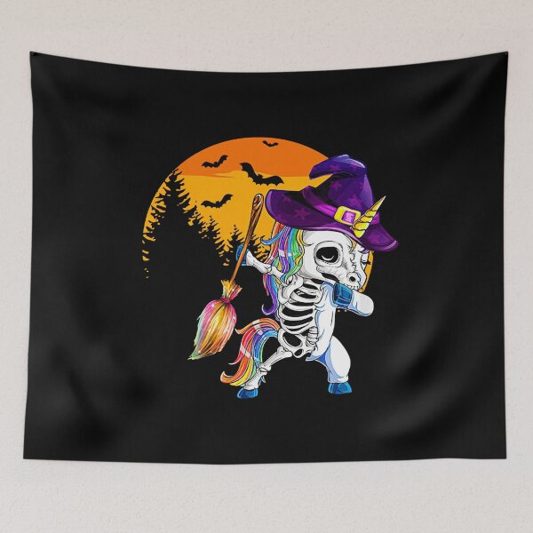 Item preview, Dabbing Skeleton Unicorn designed and sold by shopLondsmac.