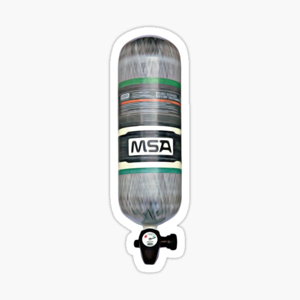 Artikel-Vorschau von MSA SCBA-Luftflasche, designt und verkauft von BrushtruckBren.