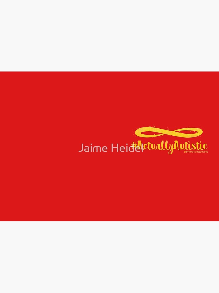 The Articulate Autistic Gold Infinity Logo by jaime06492