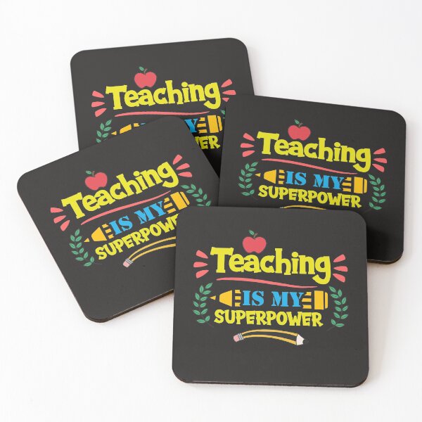Item preview, TEACHING IS MY SUPERPOWER designed and sold by Luckydoe1.