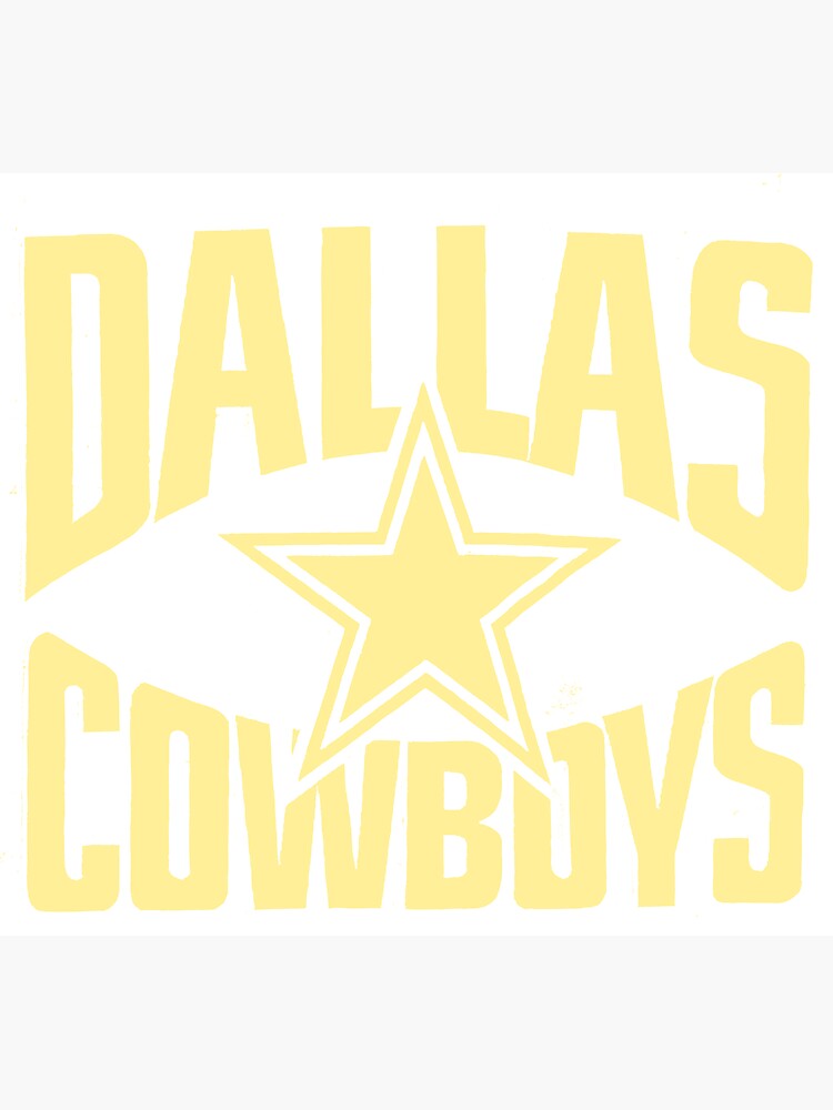 Dallas Cowboys Black Helmet w/ Blue Star Logo MAGNET - NFL Die-cut MAGNET