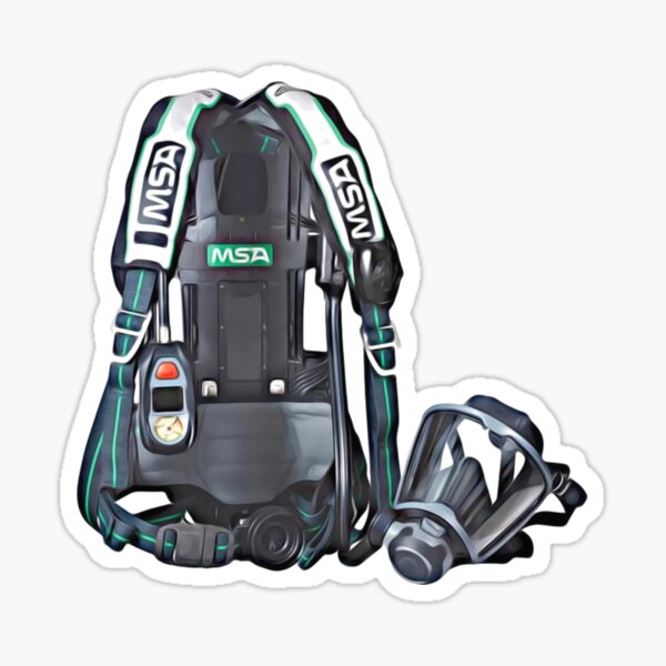 Artikel-Vorschau von MSA SCBA-Luftflasche, designt und verkauft von BrushtruckBren.
