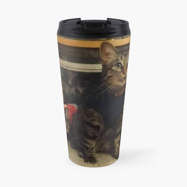 Cats Xmas Travel Mug