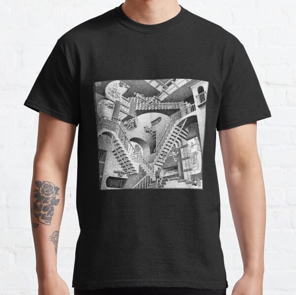 mc escher t shirt