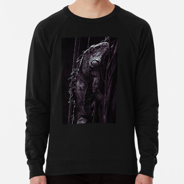Black Ctenosaur Lightweight Sweatshirt