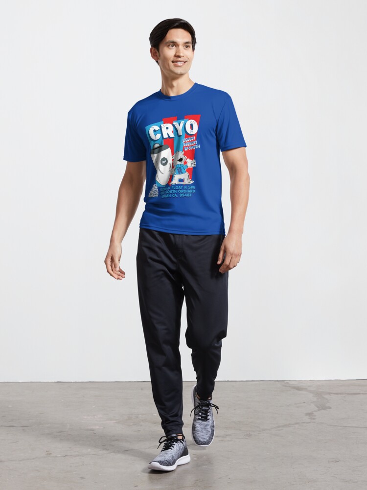 Thumbnail 5 of 7, Active T-Shirt, Redbud Cryo Bear designed and sold by erod66.