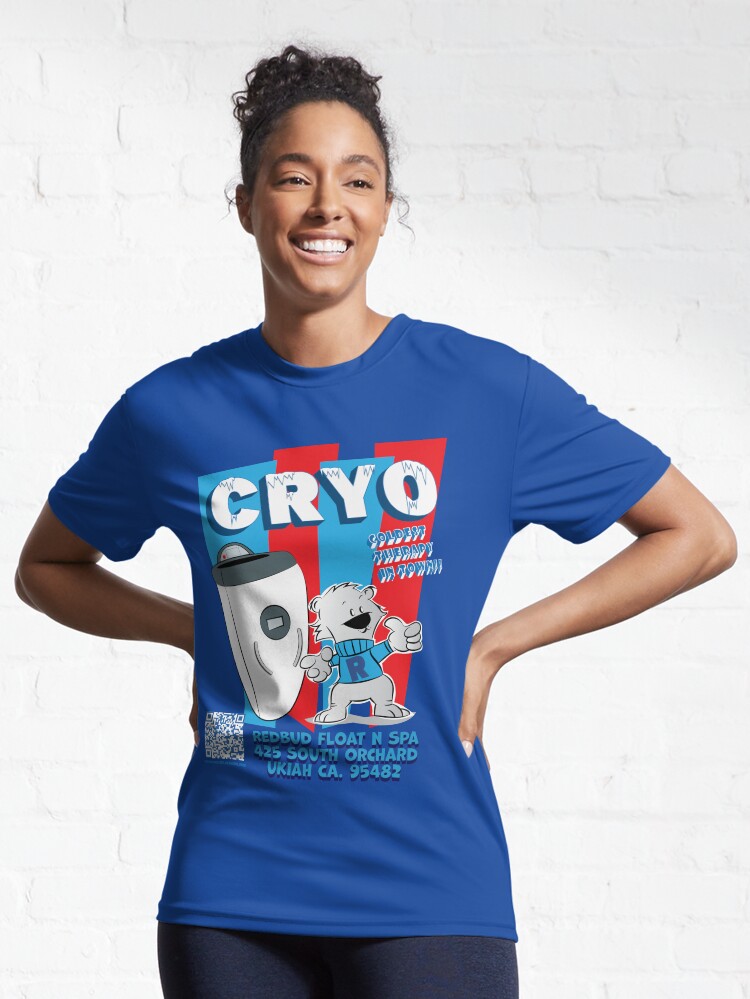 Thumbnail 6 of 7, Active T-Shirt, Redbud Cryo Bear designed and sold by erod66.