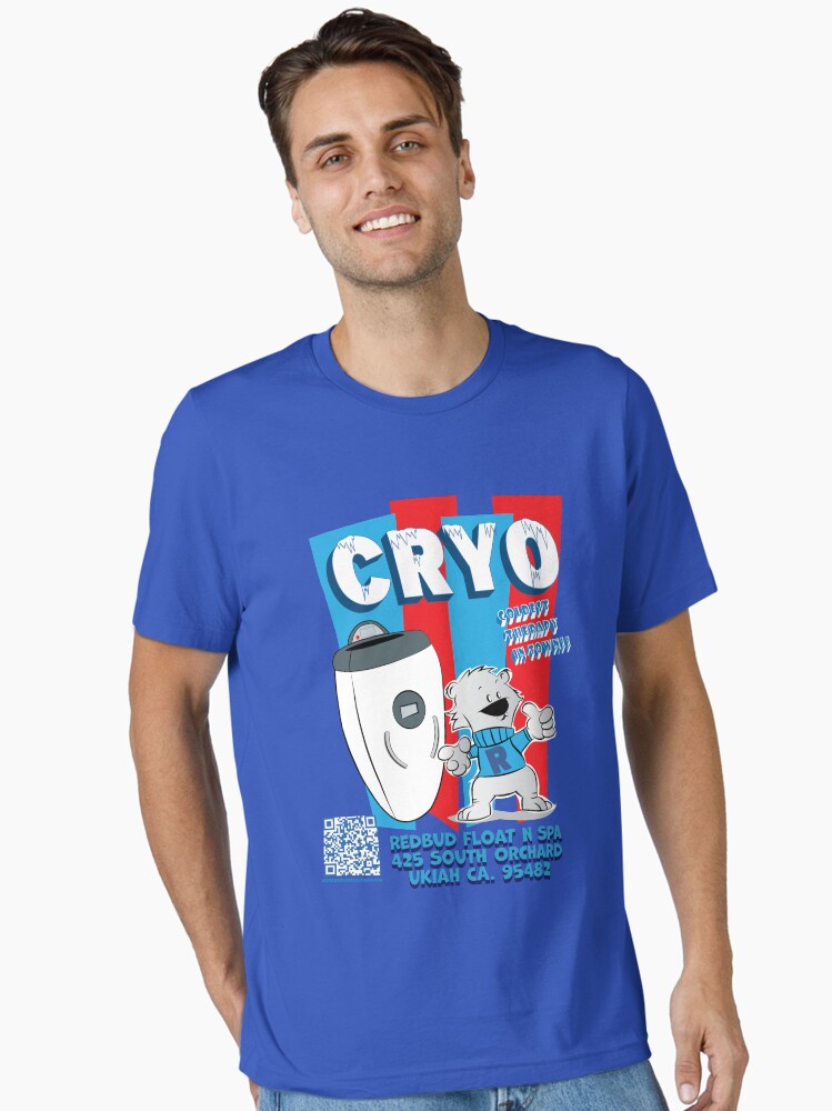 Thumbnail 1 of 7, Essential T-Shirt, Redbud Cryo Bear designed and sold by erod66.