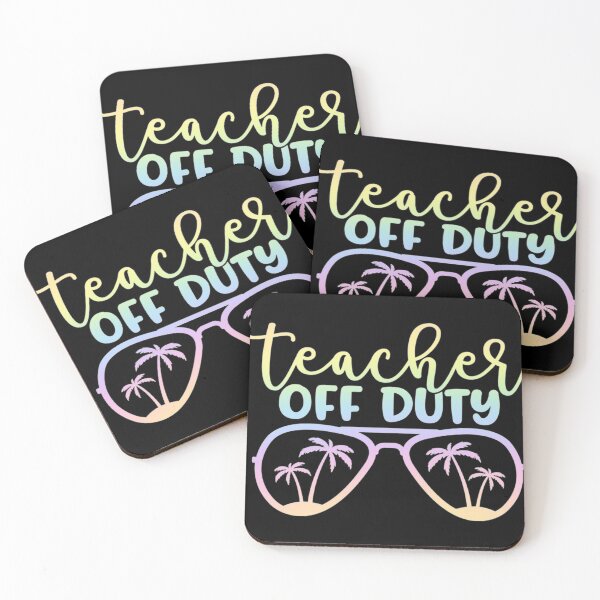 Item preview, Teacher off duty - funny teacher joke/pun designed and sold by Realising728.