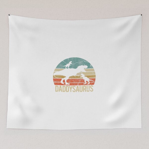 Item preview, Daddy Dinosaur Daddysaurus 2 Two Kids Chrismas Gif For Dad designed and sold by JoshSchultz.