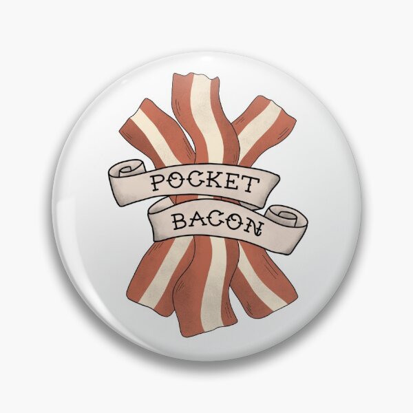Item preview, Pocket Bacon designed and sold by LadyDisdainArt.