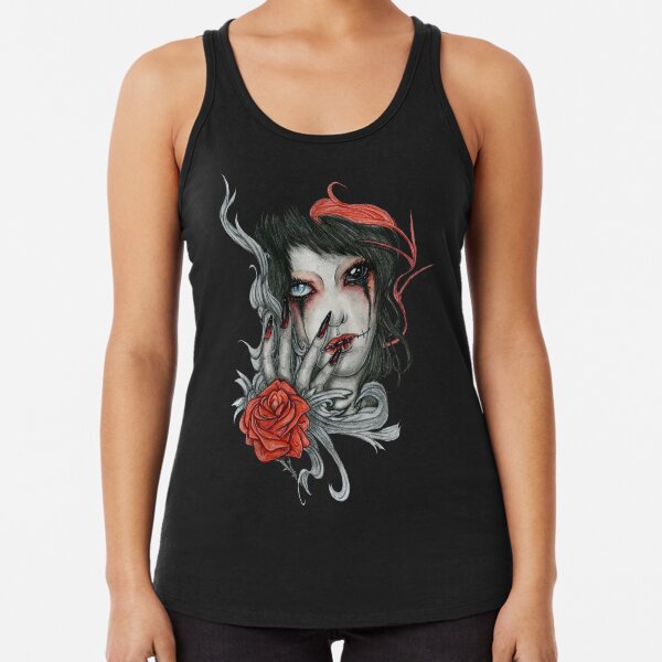 Bloody Tears Racerback Tank Top