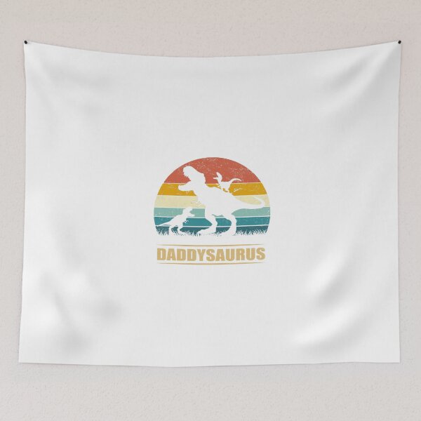 Item preview, Daddy Dinosaur Daddysaurus 2 Two Kids Gif  For Dad designed and sold by JoshSchultz.