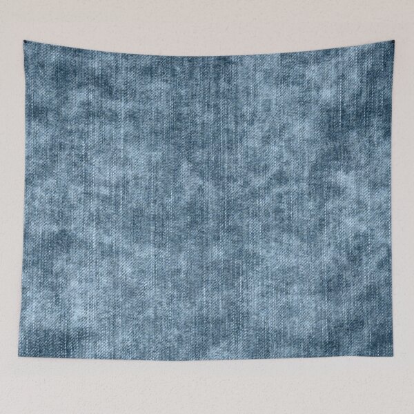 Item preview, Printed denim look - stone wash designed and sold by TheArtDesk.