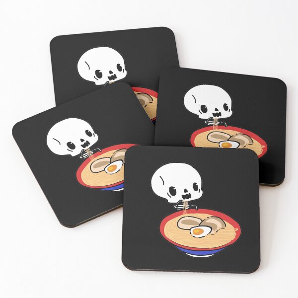 Item preview, Halloween Kawaii Japanese Anime Skeleton Ramen designed and sold by brendanre.