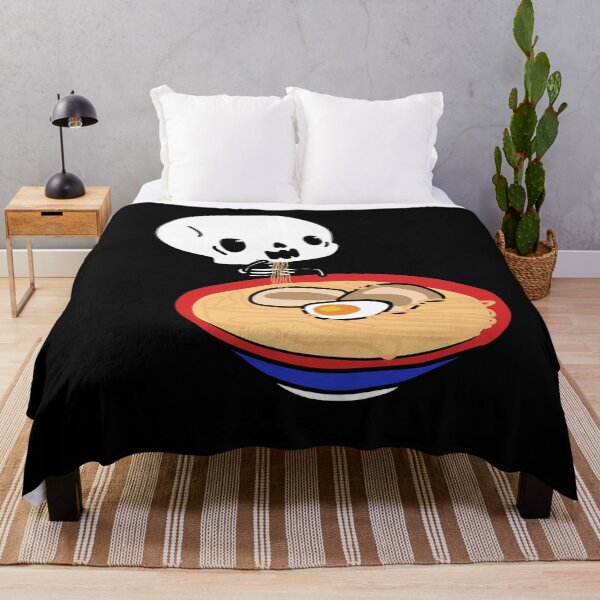 Item preview, Halloween Kawaii Japanese Anime Skeleton Ramen designed and sold by brendanre.