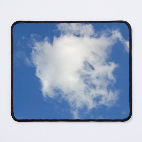 Item preview, A white fluffy cloud drifts through a dreamy blue sky designed and sold by James-Cole.