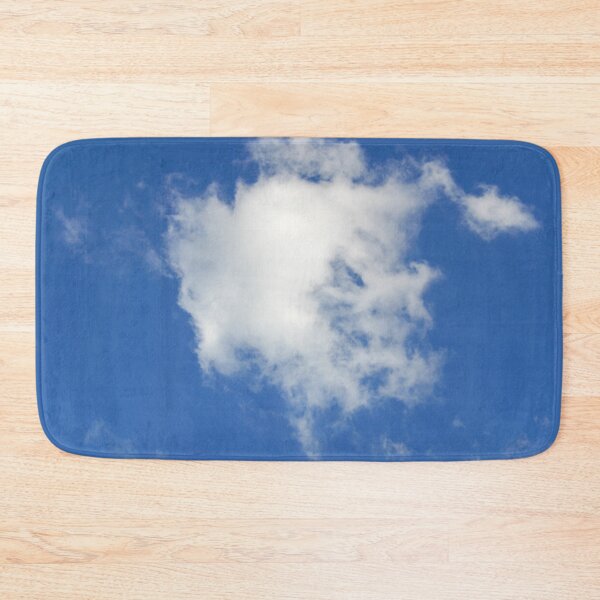 Item preview, A white fluffy cloud drifts through a dreamy blue sky designed and sold by James-Cole.
