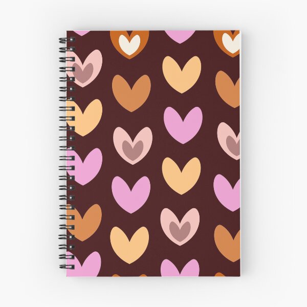 Item preview, Retro Hearts Galore Pattern designed and sold by SpiritLiving.