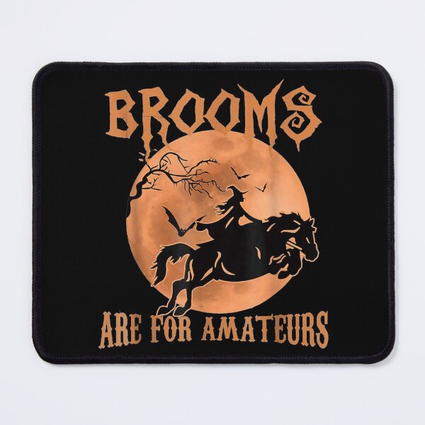 Item preview, Brooms Are For Amateurs Horse Riding Funny Halloween Costume  designed and sold by FelixRiojas.