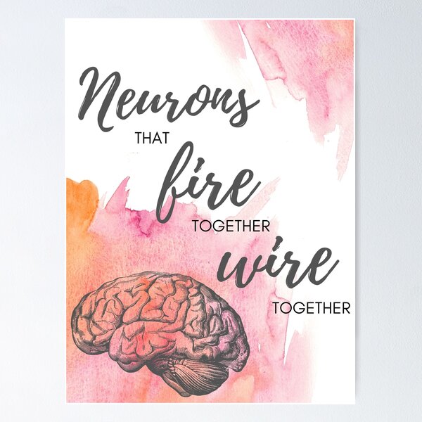 Item preview, Neurons Mental Health Therapy Counseling designed and sold by Radical Therapy Prints.