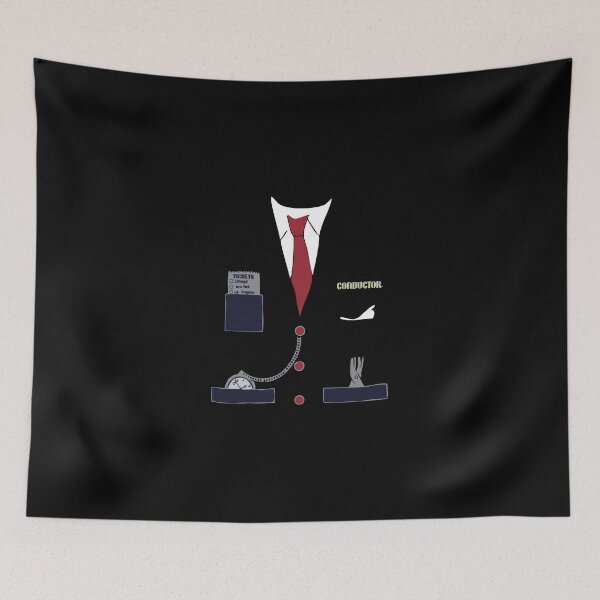 Item preview, Train Conductor Costume Funny Halloween Gift Train Fans designed and sold by ferverena4.