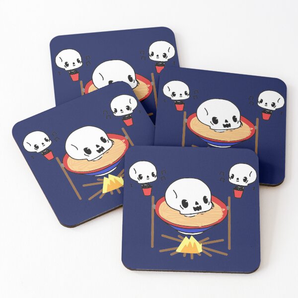 Item preview, Halloween Kawaii Japanese Anime Skeleton Ramen designed and sold by brendanre.