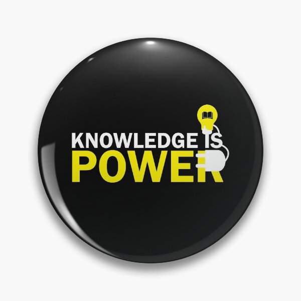 Item preview, Knowledge is Power designed and sold by GoodOnDemand.