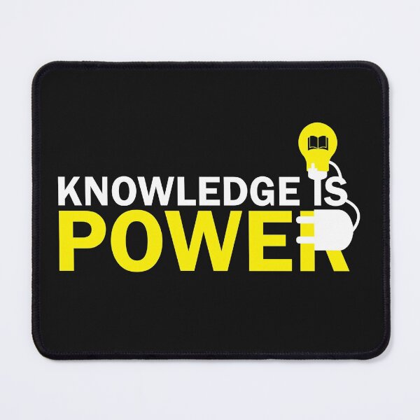 Item preview, Knowledge is Power designed and sold by GoodOnDemand.