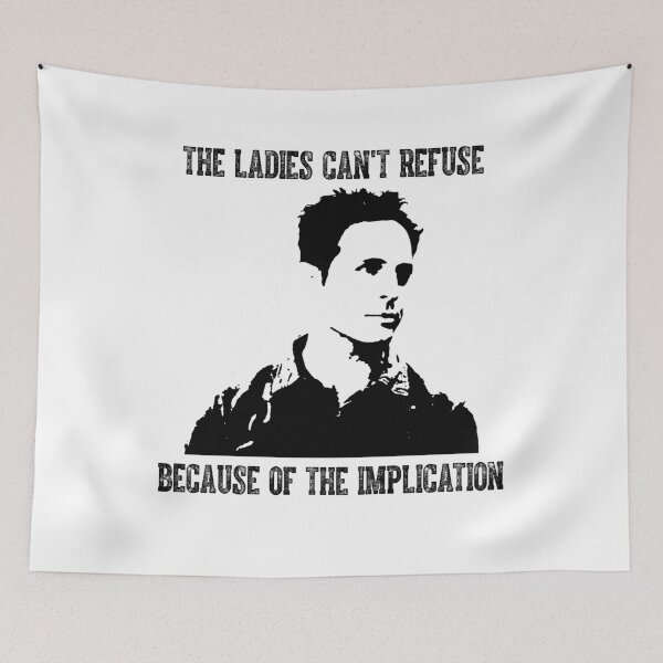 Item preview, The Ladies Can't Refuse Black And White Design designed and sold by ShirleyFelix8.