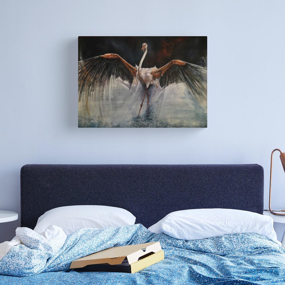 Impression sur toile « Flamant»