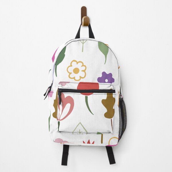 Item preview, Floral and Leaf Pattern on white background designed and sold by SpiritLiving.