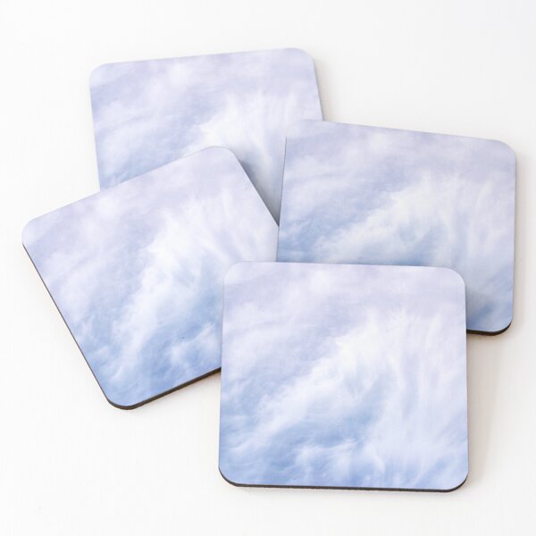 Item preview, Grey blue streaky wispy overcast cloud patterns and textures designed and sold by James-Cole.