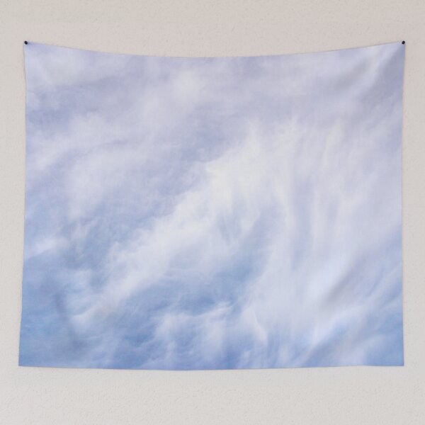 Item preview, Grey blue streaky wispy overcast cloud patterns and textures designed and sold by James-Cole.