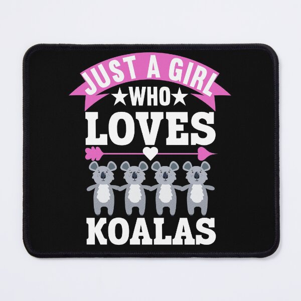 Item preview, Just a girl who loves koalas designed and sold by KGN CREATIVITY.