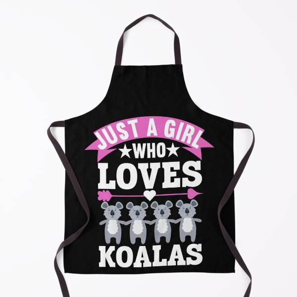 Item preview, Just a girl who loves koalas designed and sold by KGN CREATIVITY.
