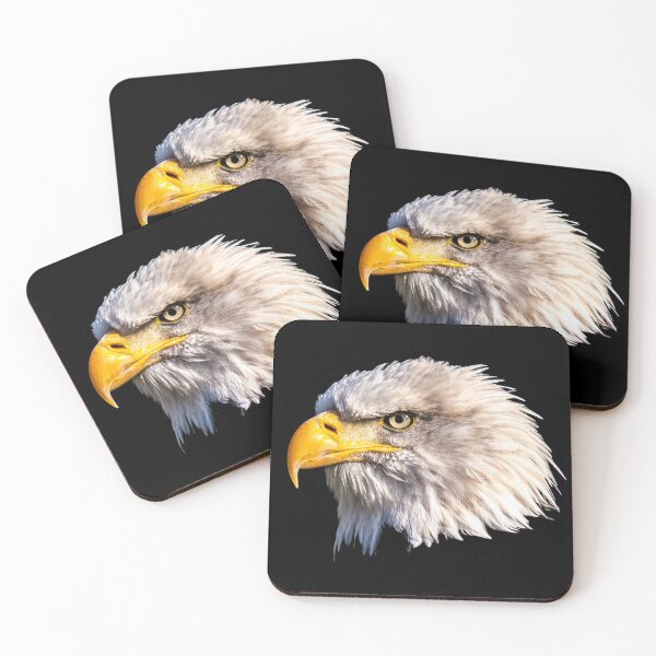Item preview, Bald eagle head - eagle art designed and sold by AlexSin.