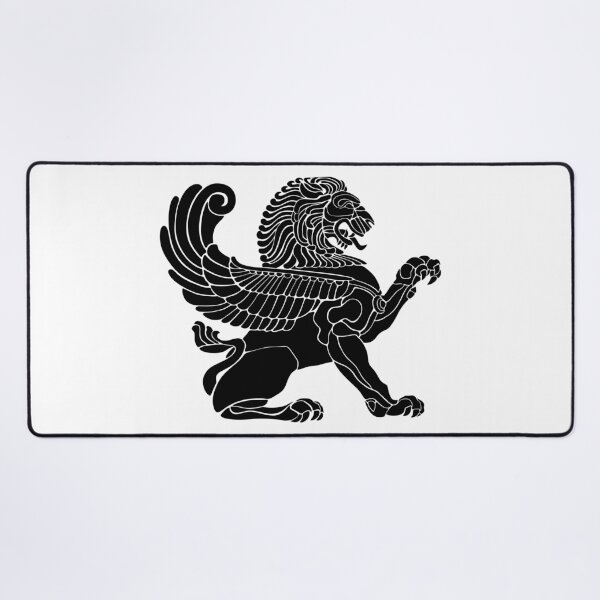 Item preview, Persian Winged Lion designed and sold by ArtEntwined.
