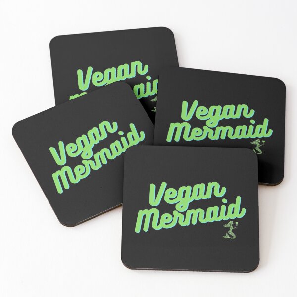 Item preview, Vegan Mermaid Green Turquoise Edition  designed and sold by Vegginitup.
