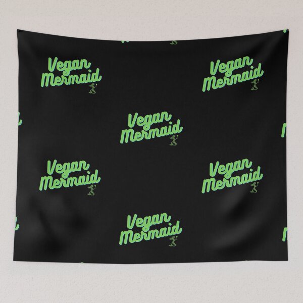 Item preview, Vegan Mermaid Green Turquoise Edition  designed and sold by Vegginitup.