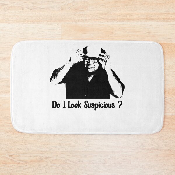 Item preview, Do I Look Suspicious? Black And White Design designed and sold by ShirleyFelix8.
