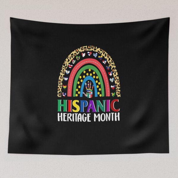 Item preview, Hispanic Heritage month Rainbow All Countries Flags National designed and sold by marymc curdy ⭐⭐⭐⭐⭐.