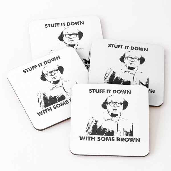 Item preview, Stuff It Down With Some Brown Black And White Design designed and sold by ShirleyFelix8.