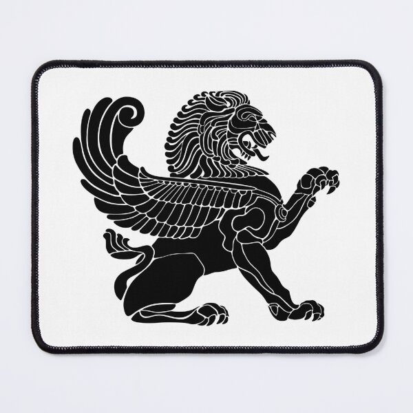 Item preview, Persian Winged Lion designed and sold by ArtEntwined.