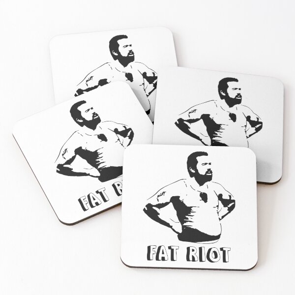 Item preview, Fat Riot Black And White Design designed and sold by ShirleyFelix8.