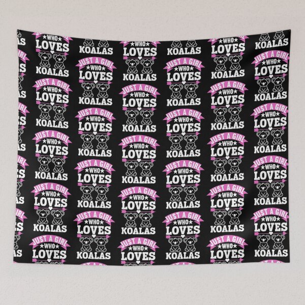 Item preview, Just a girl who loves koalas  designed and sold by KGN  CREATIVITY.