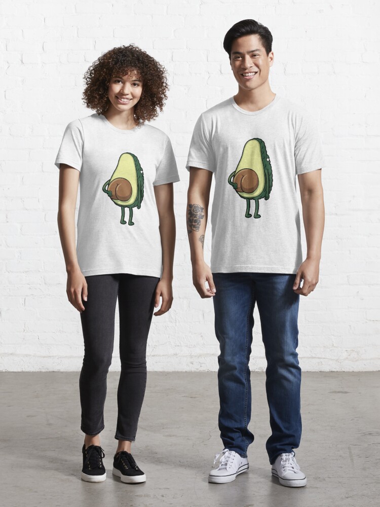 Butt funny Avocado, Avocado Gift, Vegan, Vegetarian Essential T-Shirt for  Sale by IsabellRRutle