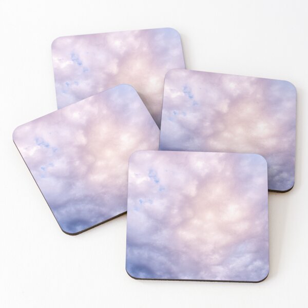 Item preview, Light and colorful fluffy sunset cloud patterns and textures designed and sold by James-Cole.