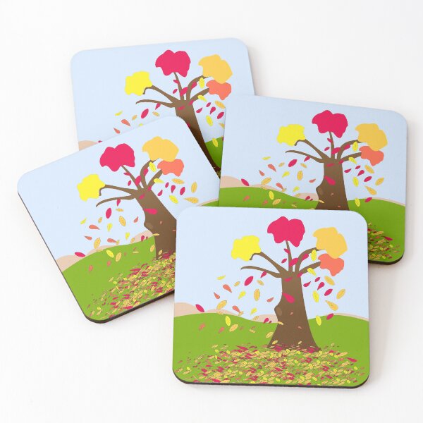 Item preview, Autumn is coming, falling leaves designed and sold by BayanDU.